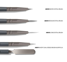 The Artcasts 5-Piece Artist’s Detail Brush & Mixing Palette Set-view-2